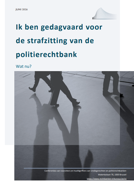 Ik ben gedagvaard voor de strafzitting van de politierechtbank. Wat nu?